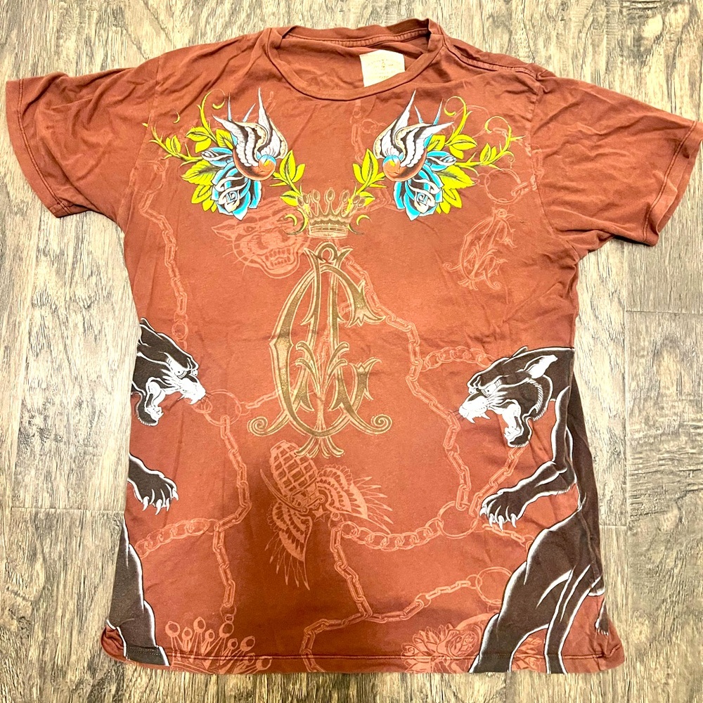 Vintage CHRISTIAN AUDIGIER Los   Angeles T-shirt